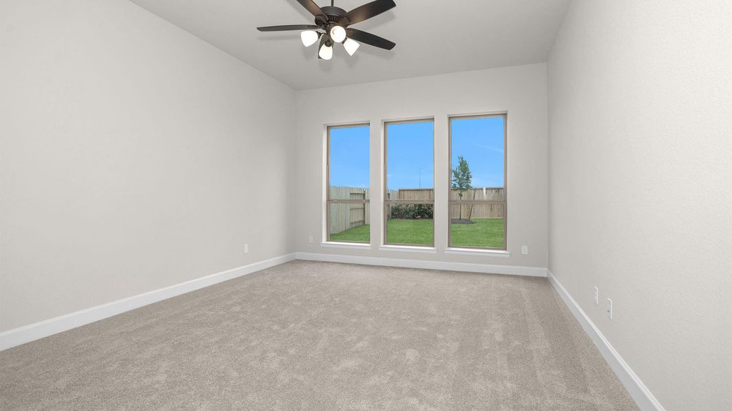 Spacious, unfurnished interior of a new home in Legacy Prairie at Katy Court, Katy (Image 13).