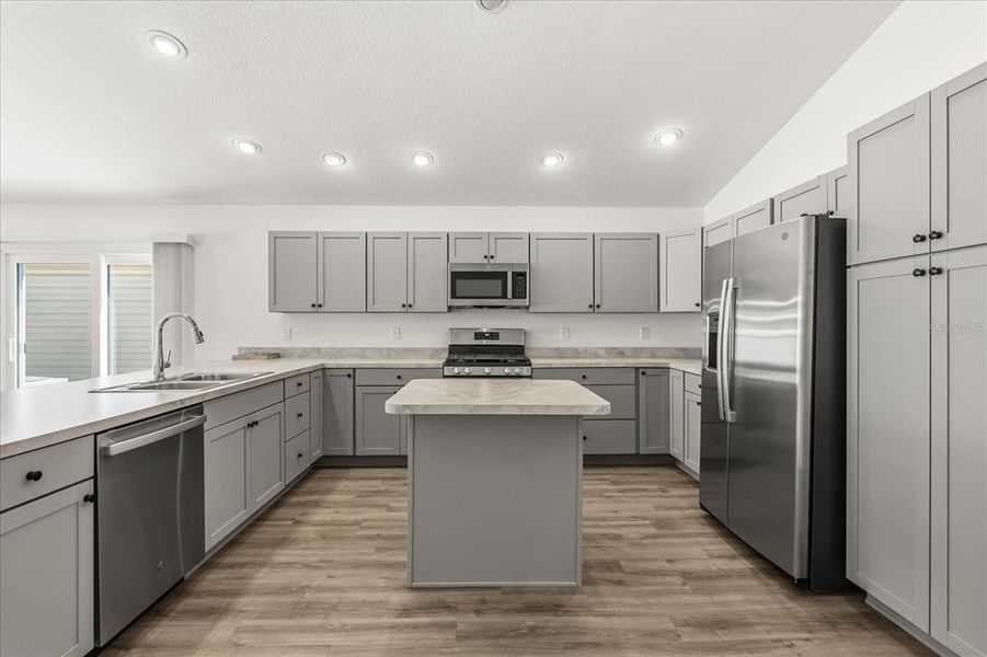 Furnished interior view inside a new home in , The Villages (Image 13).