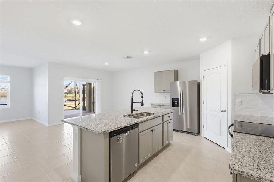 Furnished interior view inside a new home in , New Smyrna Beach (Image 5).