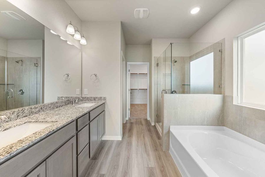 Furnished interior view inside a new home in North Point, Temple (Image 7).