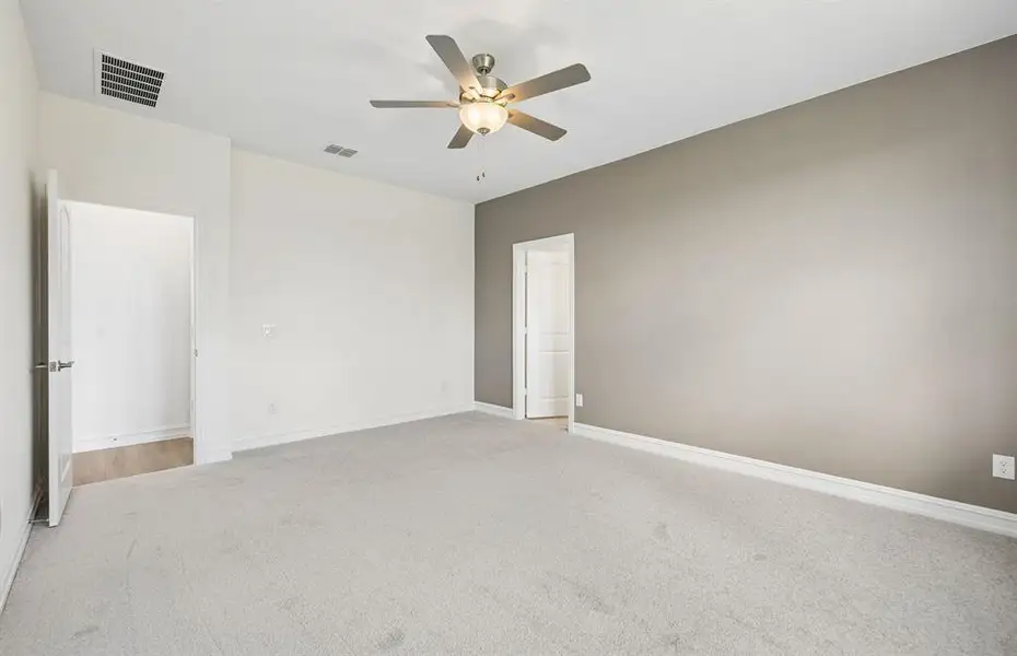 Spacious primary suite Spacious primary suite