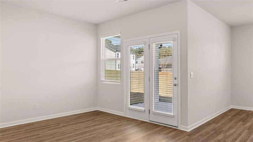 Spacious, unfurnished interior of a new home in Oakchase at Hampton, Hampton (Image 21). Spacious, unfurnished interior of a new home in Oakchase at Hampton, Hampton (Image 21).