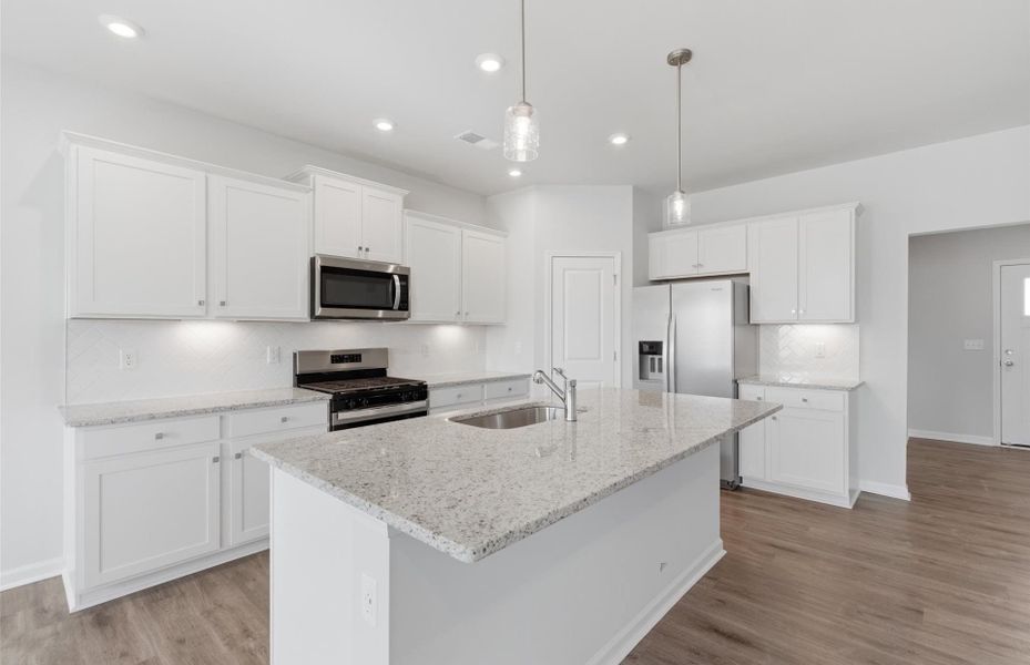 Furnished interior view inside a new home in Indigo Park, Easley (Image 12).