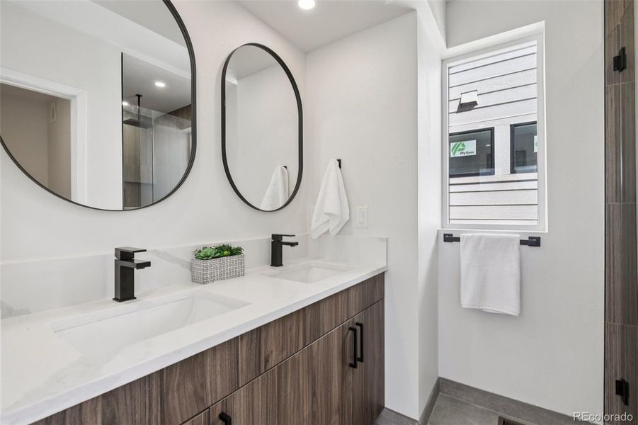 Furnished interior view inside a new home in , Denver (Image 17).