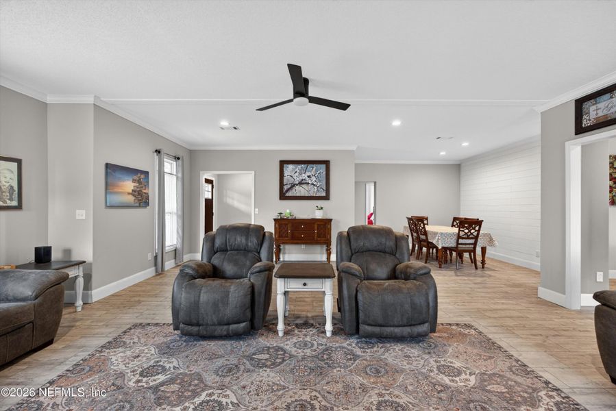 Furnished interior view inside a new home in , Starke (Image 13).