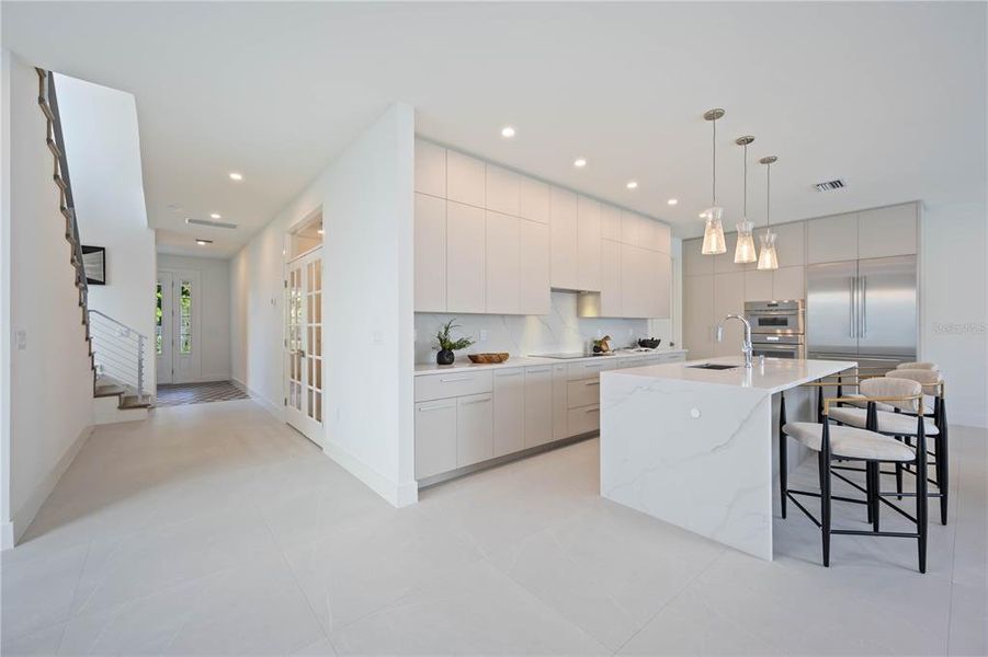 Furnished interior view inside a new home in , Sarasota (Image 8).