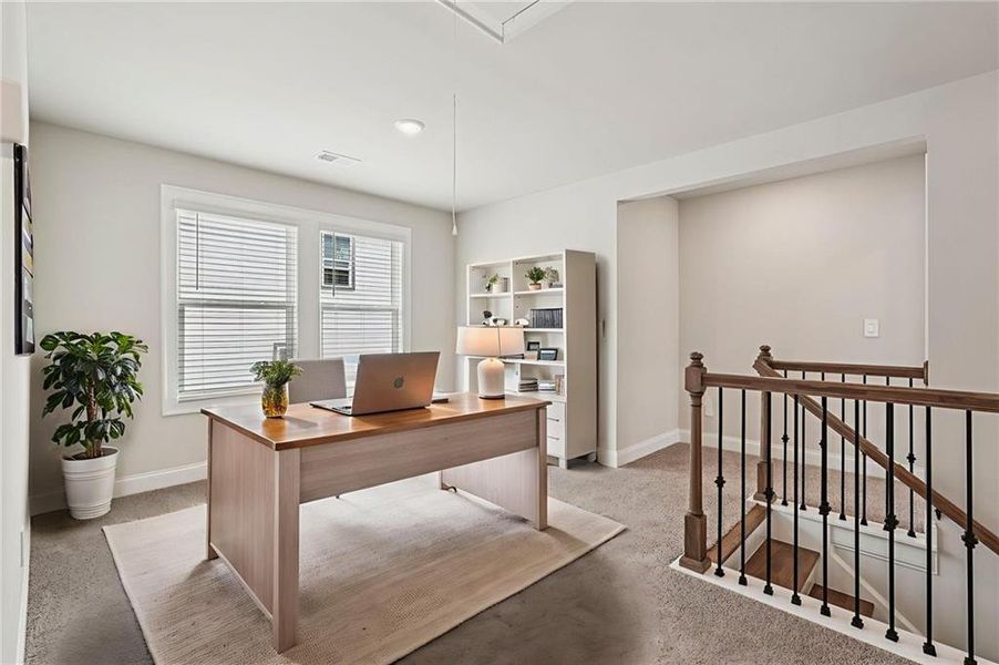 Furnished interior view inside a new home in Hemingway - Reserve Series, Cumming (Image 20).