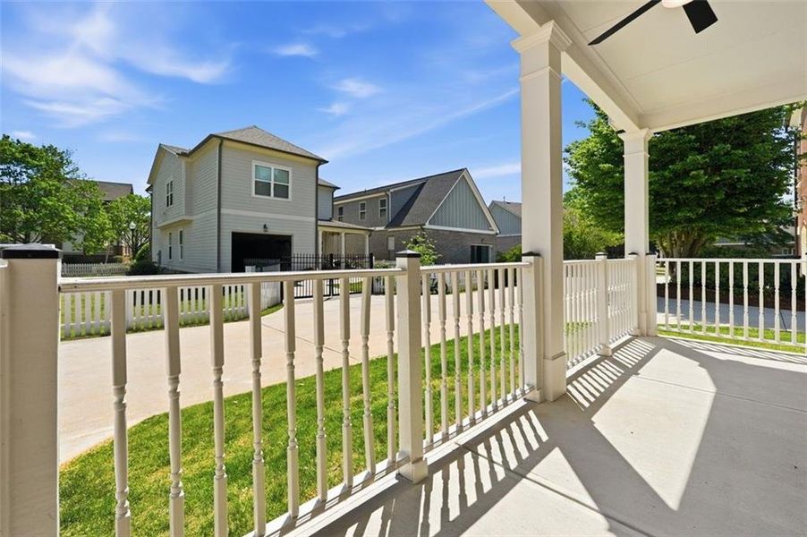 Exterior details and patio area of a home in , Covington (Image 4).