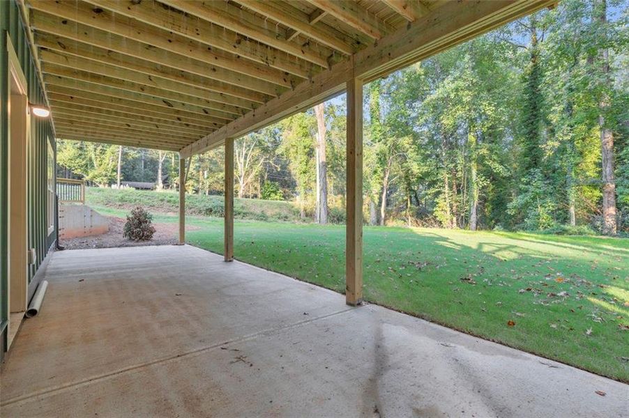 In-progress construction of a new home in , Monroe, GA (Image 58).