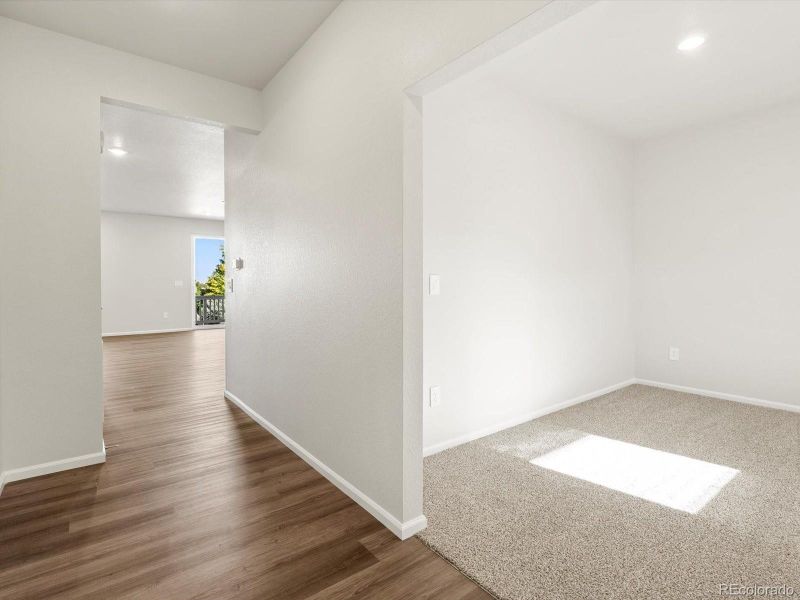 Spacious, unfurnished interior of a new home in Poudre Heights: The Lakes Collection, Windsor (Image 24).