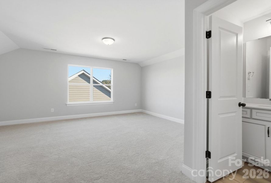3rd-level bedroom and bath