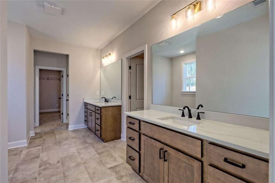 Furnished interior view inside a new home in , Clarkesville (Image 14).