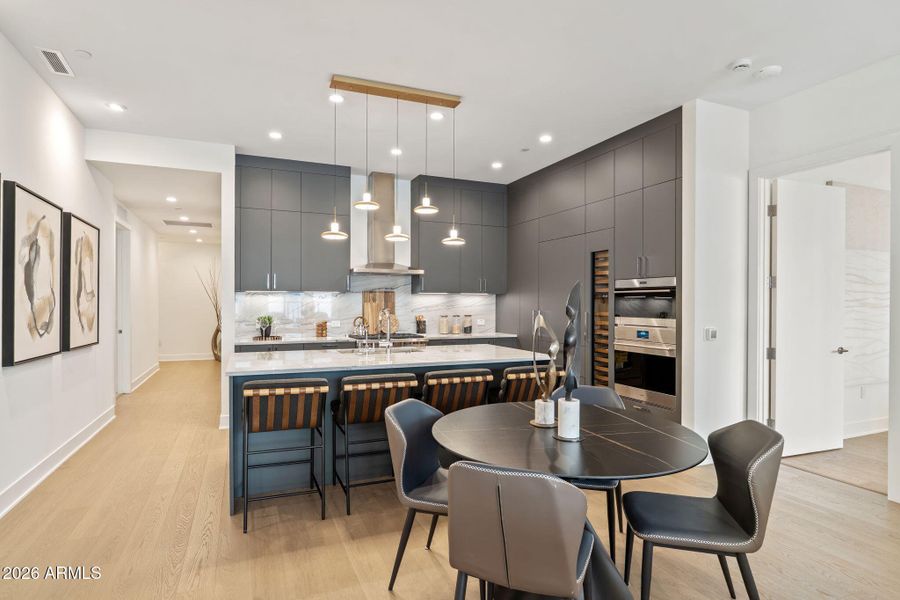 Elevated Dining Space