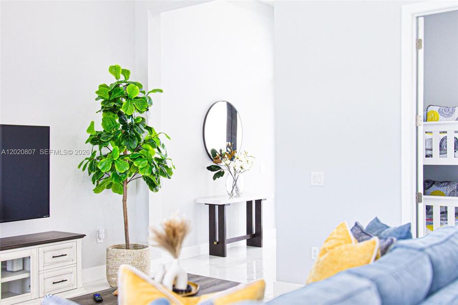 Furnished interior view inside a new home in , Cape Coral (Image 43).