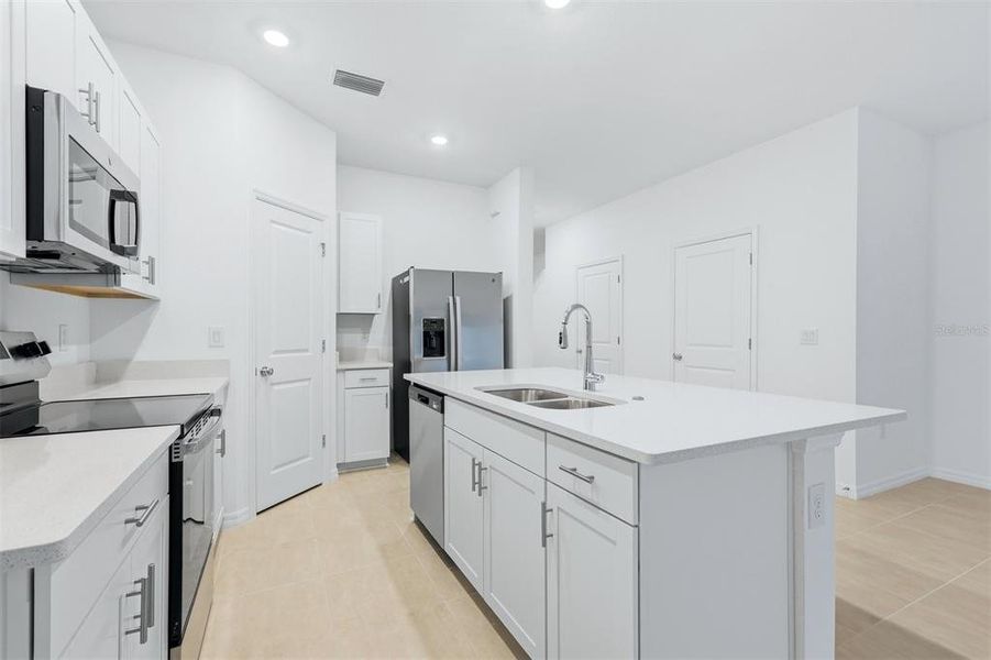 Furnished interior view inside a new home in , Sarasota (Image 8).