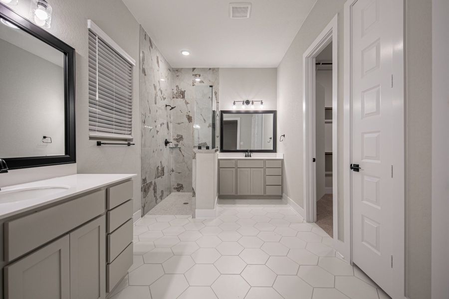 Furnished interior view inside a new home in The Reserve at Potranco Oaks, Castroville (Image 14).