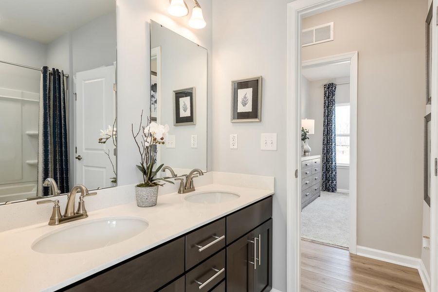 Furnished interior view inside a new home in Cainhoy Preserve, Huger (Image 18).