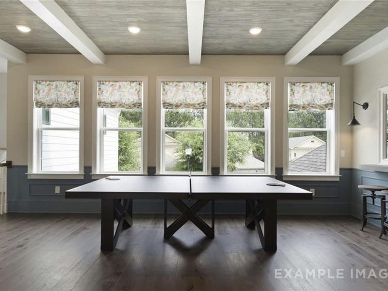 Furnished interior view inside a new home in The Village at Towne Lake, Woodstock (Image 31).