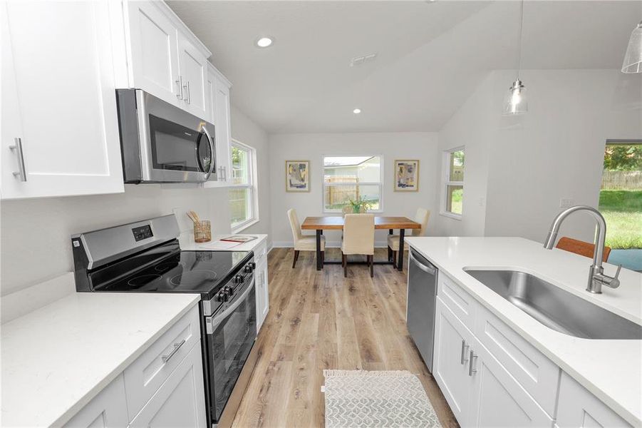 Furnished interior view inside a new home in , Eagle Lake (Image 28).