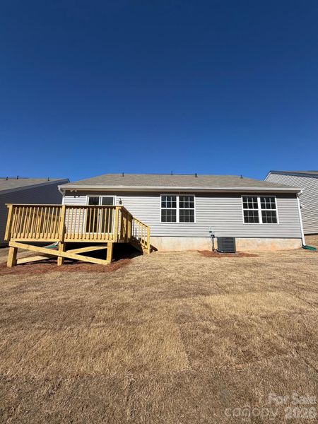 Exterior details and patio area of a home in Bakers Creek, Kannapolis (Image 3).