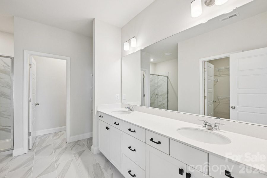 Furnished interior view inside a new home in , Cramerton (Image 11).