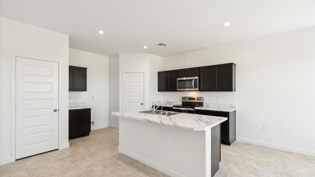 Furnished interior view inside a new home in Elena Trails, Maricopa (Image 5).