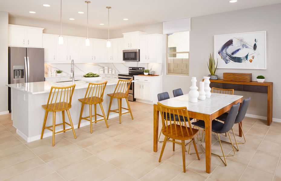 Representative furnished interior of a home built from the Cantania by Pulte Homes in Alamar, Tolleson (Image 12).