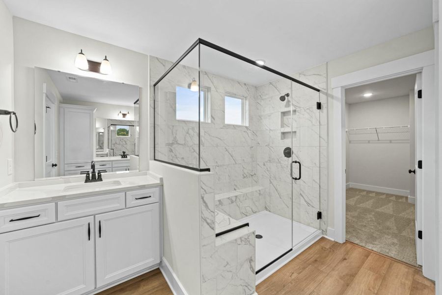 Furnished interior view inside a new home in Monterra, Kernersville (Image 16).