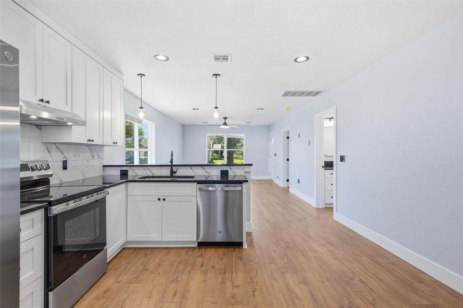 Furnished interior view inside a new home in , Bremond (Image 5).