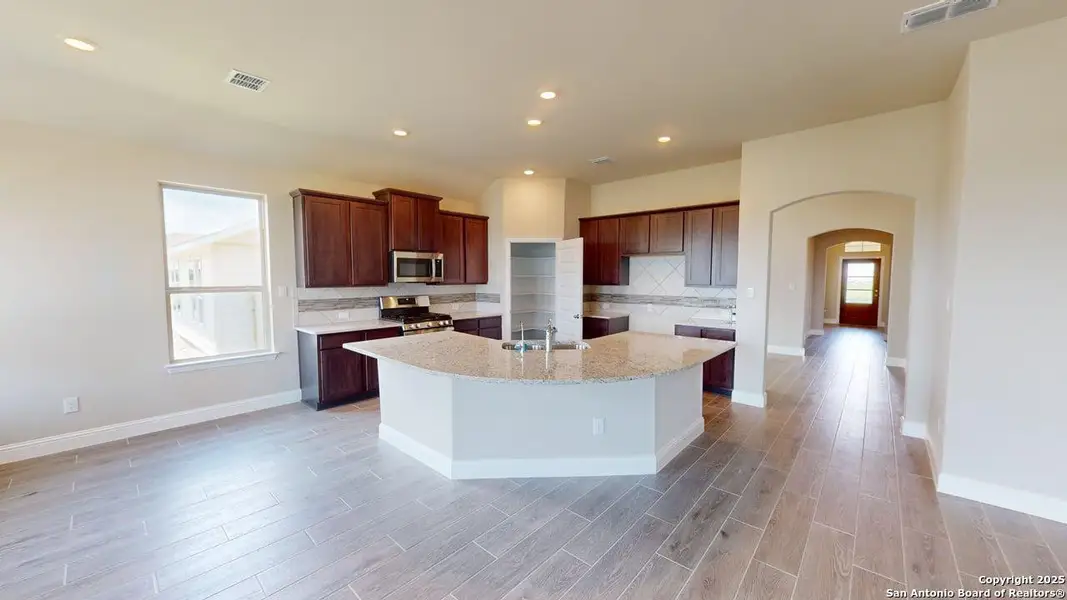 Furnished interior view inside a new home in The Parklands, Schertz (Image 4). Furnished interior view inside a new home in The Parklands, Schertz (Image 4).