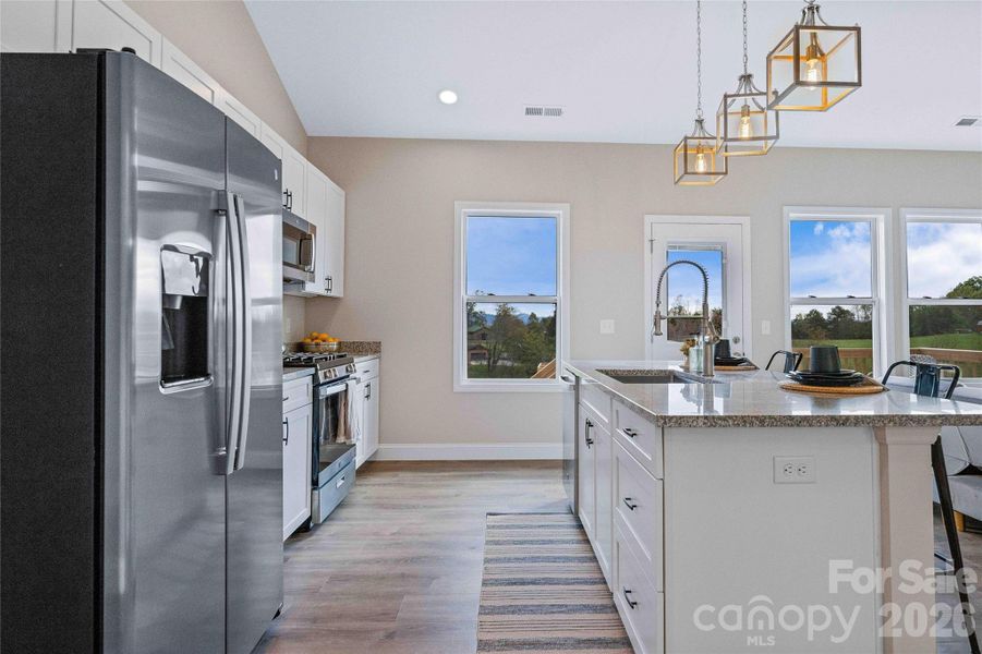 Furnished interior view inside a new home in , Black Mountain (Image 34). Furnished interior view inside a new home in , Black Mountain (Image 34).