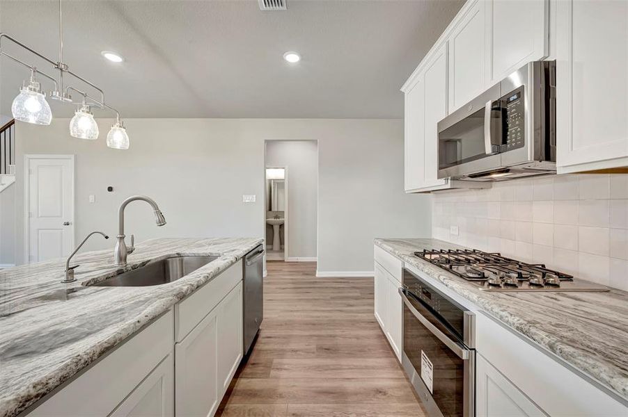 Furnished interior view inside a new home in Sagebrook, Argyle (Image 10).