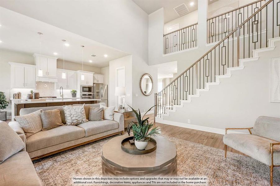 Furnished interior view inside a new home in Sutton Fields, Celina (Image 15).