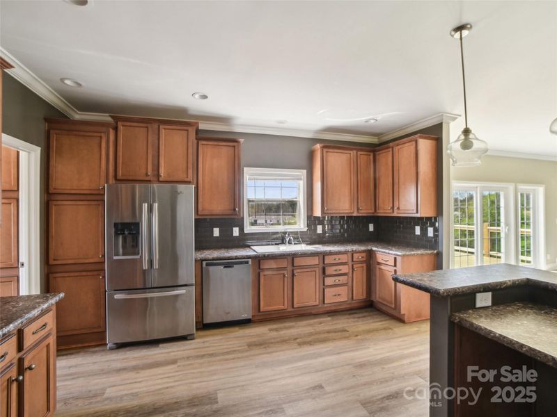 Furnished interior view inside a new home in , Weaverville (Image 7).
