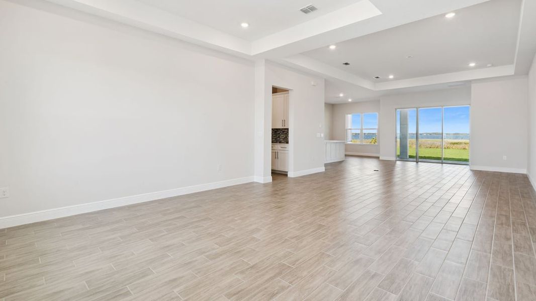Representative unfurnished interior of a home built from the Conrad by D.R. Horton in Buena Lago, St. Cloud (Image 16). Representative unfurnished interior of a home built from the Conrad by D.R. Horton in Buena Lago, St. Cloud (Image 16).