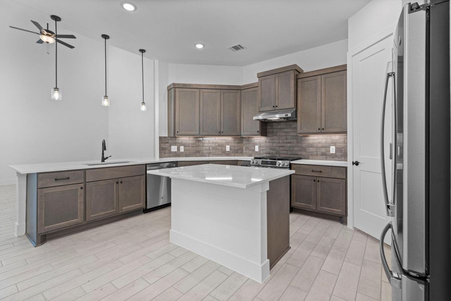 Furnished interior view inside a new home in , Fulshear (Image 6). Furnished interior view inside a new home in , Fulshear (Image 6).