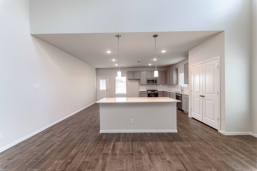 Furnished interior view inside a new home in Harvest Pointe, Needville (Image 6).