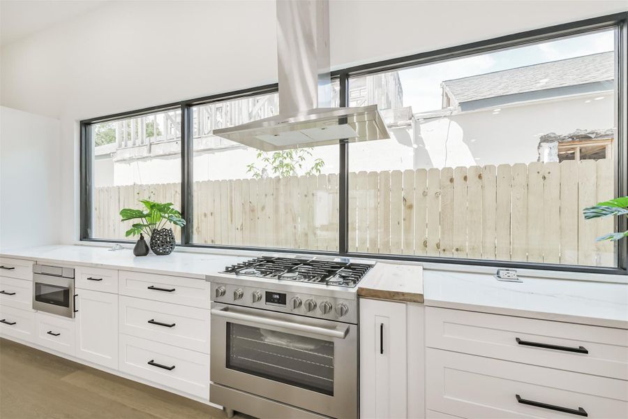 Furnished interior view inside a new home in , Houston (Image 28).