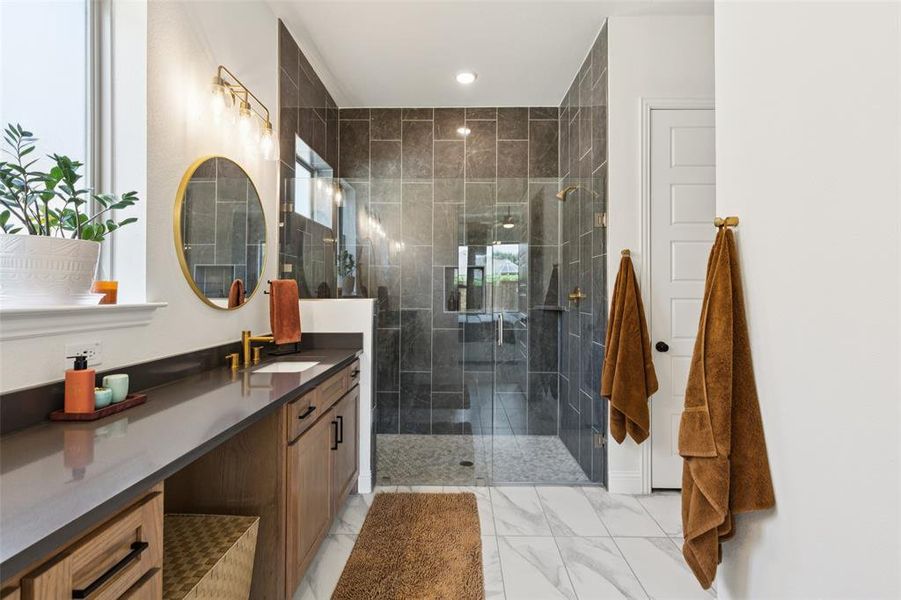 Furnished interior view inside a new home in , Rowlett (Image 14).