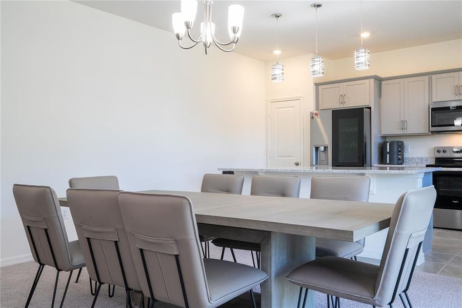 Furnished interior view inside a new home in , Clermont (Image 48). Furnished interior view inside a new home in , Clermont (Image 48).