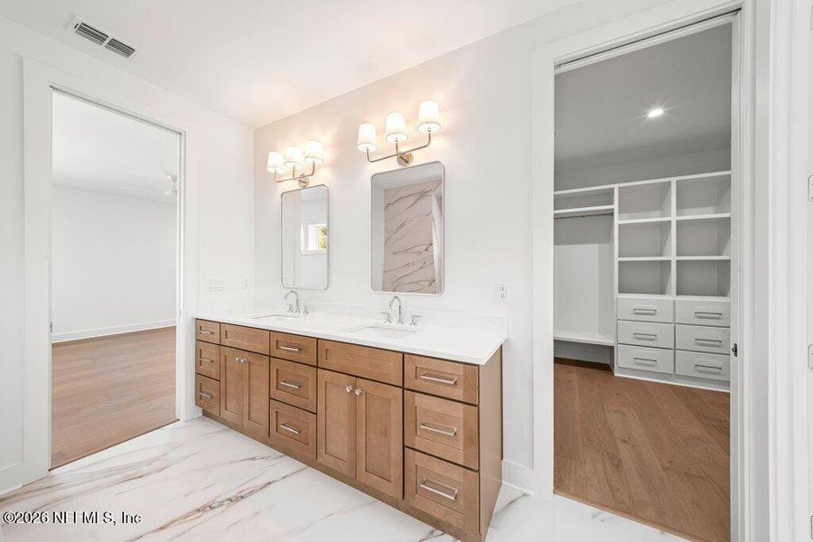 Furnished interior view inside a new home in , Atlantic Beach (Image 16).