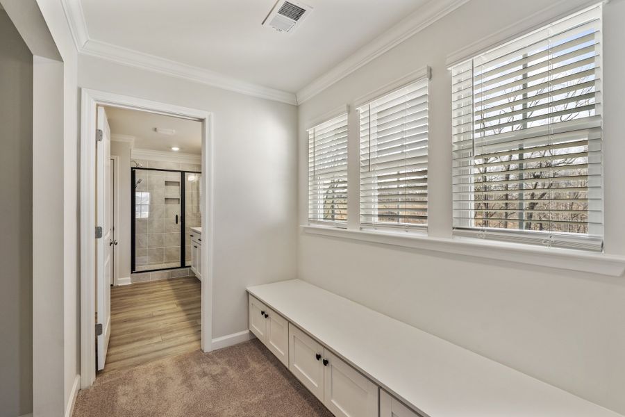 Furnished interior view inside a new home in Parris Meadows, Chesnee (Image 12). Furnished interior view inside a new home in Parris Meadows, Chesnee (Image 12).