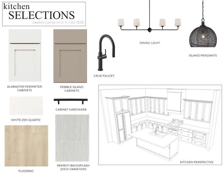 Sample of building materials used in homes in Nexton, Summerville (Image 9).