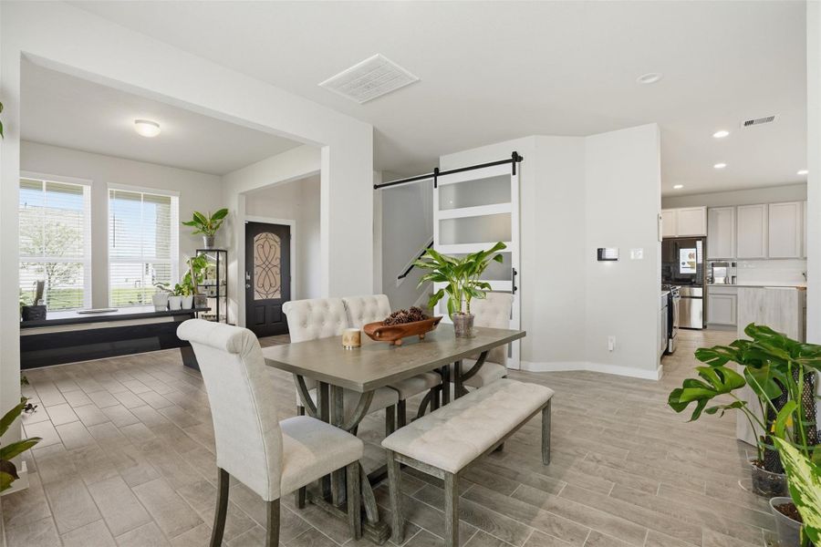 Furnished interior view inside a new home in Sheldon Ridge, Houston (Image 7).