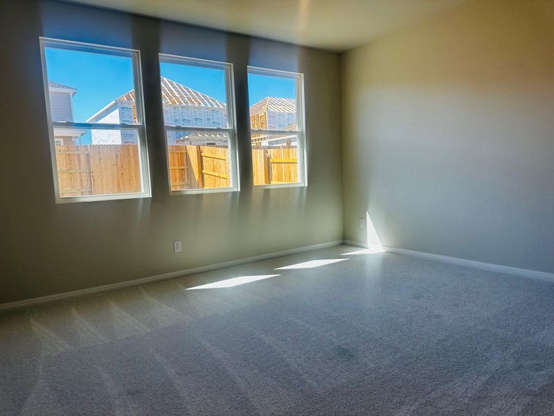 Spacious, unfurnished interior of a new home in Patterson Ranch, Georgetown (Image 18). Spacious, unfurnished interior of a new home in Patterson Ranch, Georgetown (Image 18).