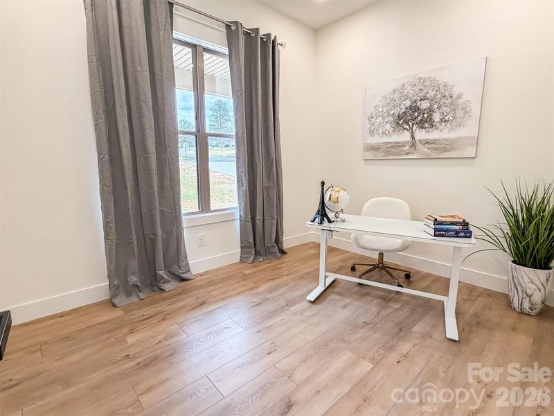 Furnished interior view inside a new home in , Newton (Image 14).