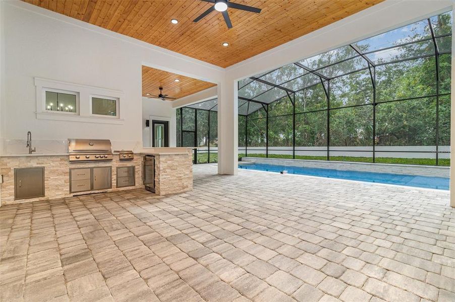 Exterior details and patio area of a home in , Lake Mary (Image 4). Exterior details and patio area of a home in , Lake Mary (Image 4).