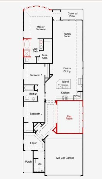 2D floor plan layout of this home in The Trails, New Caney, TX (Image 5). 2D floor plan layout of this home in The Trails, New Caney, TX (Image 5).