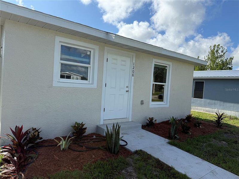 Exterior details and patio area of a home in , Arcadia (Image 2). Exterior details and patio area of a home in , Arcadia (Image 2).