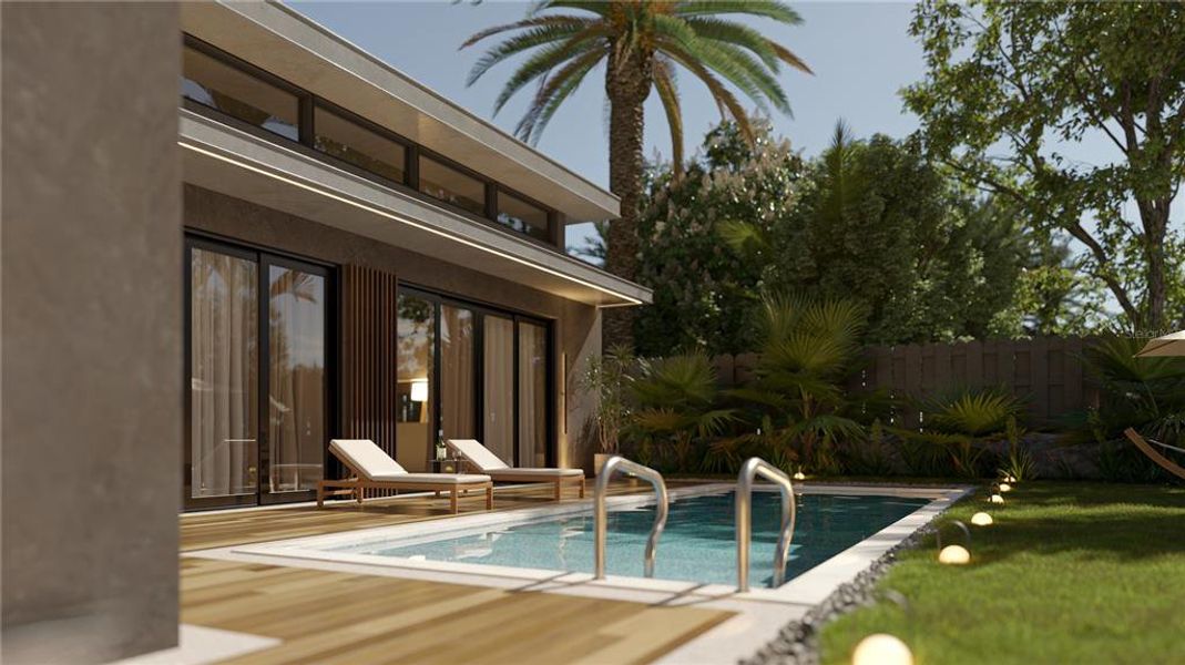 Exterior details and patio area of a home in , Punta Gorda (Image 3). Exterior details and patio area of a home in , Punta Gorda (Image 3).